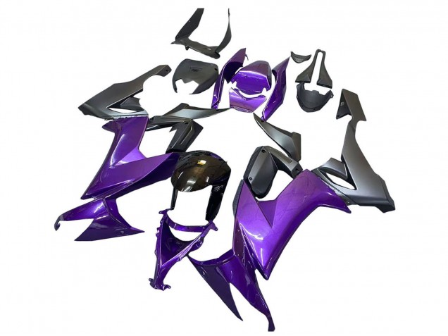 Purchase 2008-2010 Purple Black Kawasaki ZX10R Motorcycle Fairings UK