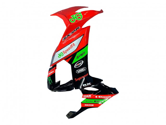 Purchase 2008-2010 Red Green Black Kawasaki ZX10R Motorcycle Fairings UK