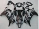 Purchase 2011-2015 Glossy Black White Elf Snow Decal Kawasaki ZX10R Motorcycle Fairings UK