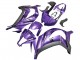 Purchase 2011-2015 Purple Matte Black Kawasaki ZX10R Motorcycle Fairing UK