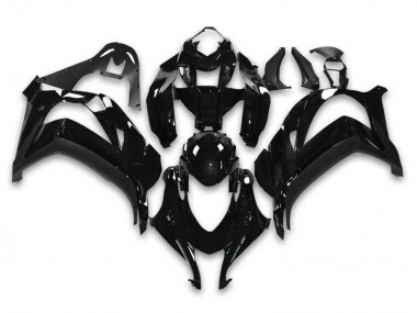 Purchase 2016-2020 Glossy Black Ninja Kawasaki ZX10R Motorcycle Fairings UK
