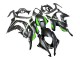 Purchase 2016-2020 Matte Black Green White Ninja Kawasaki ZX10R Motorcycle Fairings UK