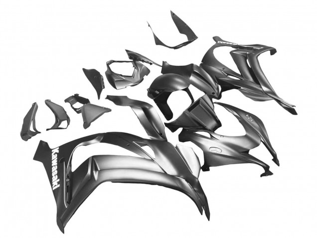 Purchase 2016-2020 Matte Grey Kawasaki ZX10R Motorcycle Fairings UK