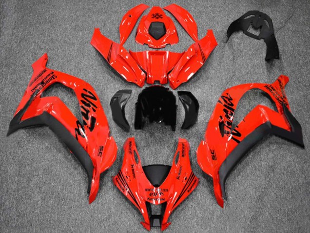 Purchase 2016-2020 Red Black Kawasaki ZX10R Motorcycle Fairings UK