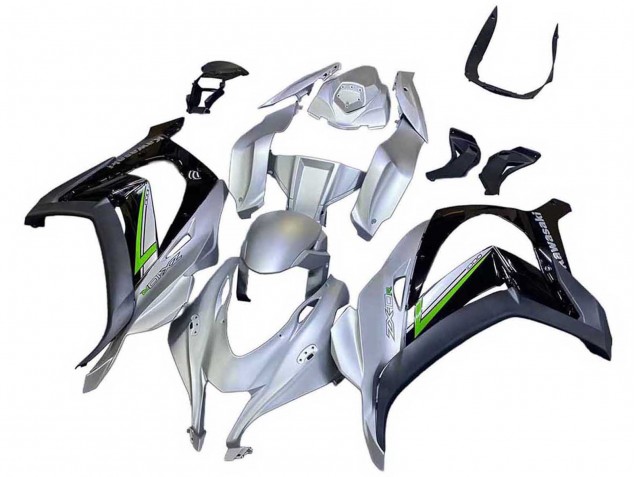 Purchase 2016-2020 Silver Green Black Kawasaki ZX10R Motorcycle Fairing UK