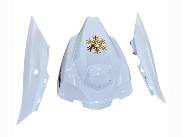 Purchase 2016-2020 White Gold Black Kawasaki ZX10R Motorcycle Fairings UK