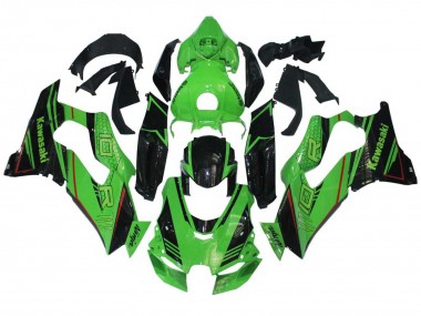 Purchase 2021-2025 Green Glossy Black Kawasaki ZX10R Motorcycle Fairings UK