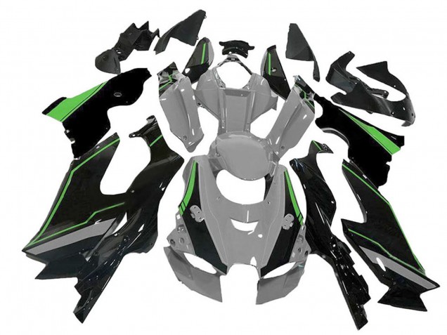 Purchase 2021-2025 Grey Green Black Kawasaki ZX10R Motorcycle Fairing UK