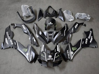 Purchase 2021-2025 Glossy Black Green White Elf Snow Monster Kawasaki ZX10R Motorcycle Fairings UK