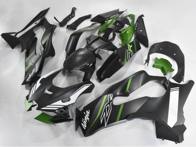 Purchase 2021-2025 Matte Black Green White Kawasaki ZX10R Motorcycle Fairings UK