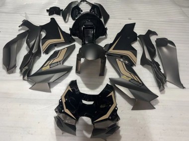 Purchase 2021-2025 Matte Black Glossy Black Brown Kawasaki ZX10R Motorcycle Fairings UK