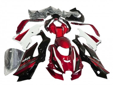 Purchase 2021-2025 Red White Glossy Black Kawasaki ZX10R Motorcycle Fairings UK