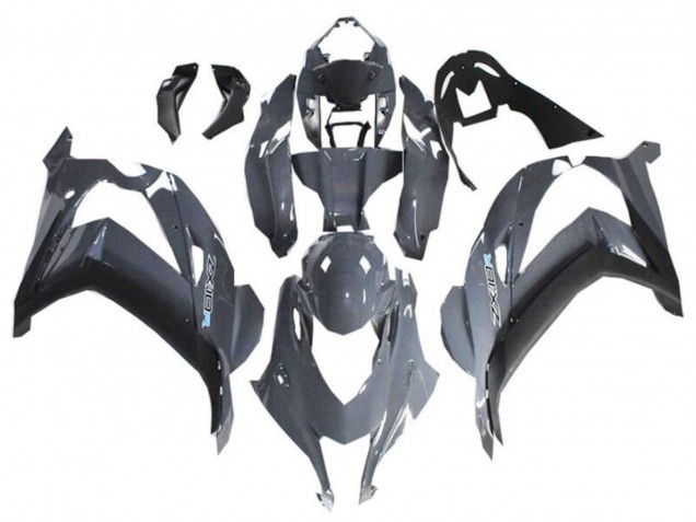Purchase 2021-2025 Grey Black Kawasaki ZX10R Motorcycle Fairings UK