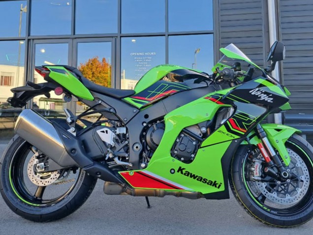 Purchase 2021-2025 Green Black Red Kawasaki ZX10R Motorcycle Fairings UK