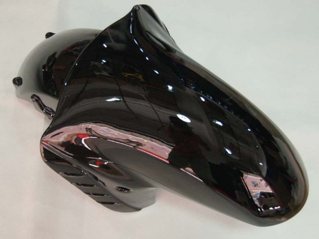 Purchase 2006-2011 Glossy Black Green Flame Kawasaki ZX14R ZZR1400 Motorcycle Fairing UK