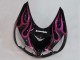 Purchase 2006-2011 Glossy Black Red Pink Flame Kawasaki ZX14R ZZR1400 Motorcycle Fairings UK