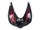 Purchase 2006-2011 Glossy Black Red Flame Kawasaki ZX14R ZZR1400 Motorcycle Fairing Kits UK