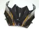 Purchase 2006-2011 Glossy Black Gold Flame Kawasaki ZX14R ZZR1400 Motorcycle Fairings UK
