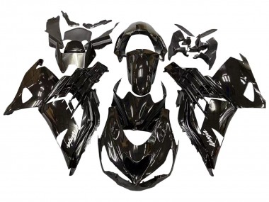 Purchase 2012-2024 Glossy Black Matte Black White Ninja Kawasaki ZX14R ZZR1400 Motorcycle Fairings UK