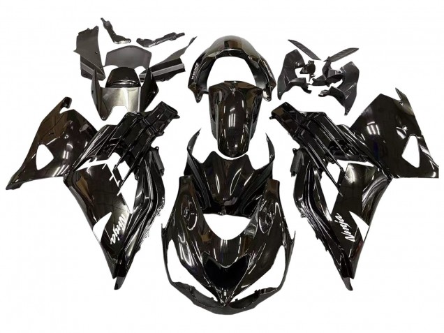 Purchase 2012-2024 Glossy Black Matte Black White Ninja Kawasaki ZX14R ZZR1400 Motorcycle Fairings UK