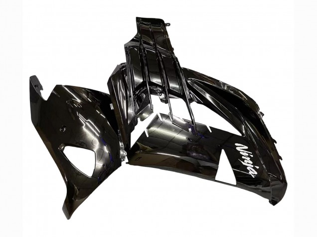 Purchase 2012-2024 Glossy Black Matte Black White Ninja Kawasaki ZX14R ZZR1400 Motorcycle Fairings UK