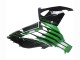 Purchase 2012-2024 Green Glossy Black Stripe Kawasaki ZX14R ZZR1400 Motorcycle Fairings UK