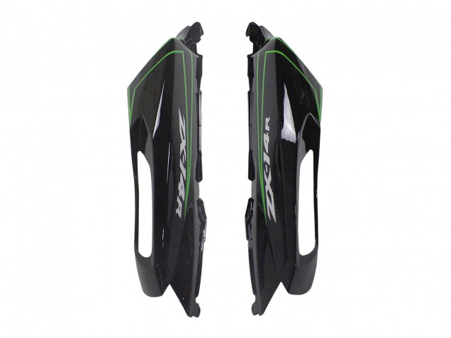 Purchase 2012-2024 Green Glossy Black Stripe Kawasaki ZX14R ZZR1400 Motorcycle Fairings UK