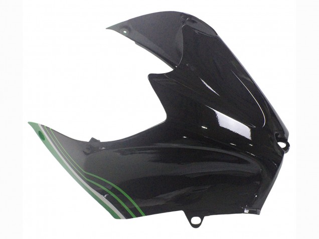 Purchase 2012-2024 Green Glossy Black Stripe Kawasaki ZX14R ZZR1400 Motorcycle Fairings UK