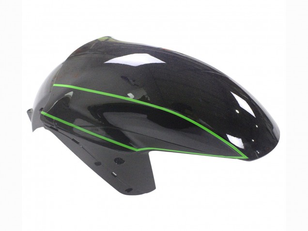 Purchase 2012-2024 Green Glossy Black Stripe Kawasaki ZX14R ZZR1400 Motorcycle Fairings UK