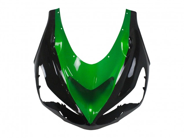 Purchase 2012-2024 Green Glossy Black Kawasaki ZX14R ZZR1400 Motorcycle Fairing Kits UK