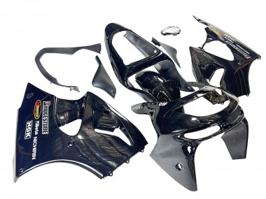 Purchase 1998-1999 Glossy Black Yellow Elf Bridgestone Kawasaki ZX6R Motorcycle Fairings UK