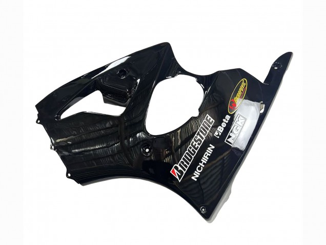 Purchase 1998-1999 Glossy Black Yellow Elf Bridgestone Kawasaki ZX6R Motorcycle Fairings UK