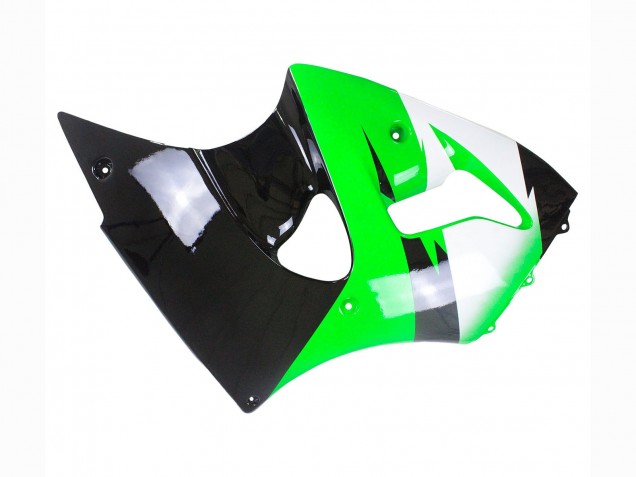 Purchase 1998-1999 Green White Glossy Black Kawasaki ZX6R Motorcycle Fairings UK