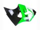 Purchase 1998-1999 Green White Glossy Black Kawasaki ZX6R Motorcycle Fairings UK