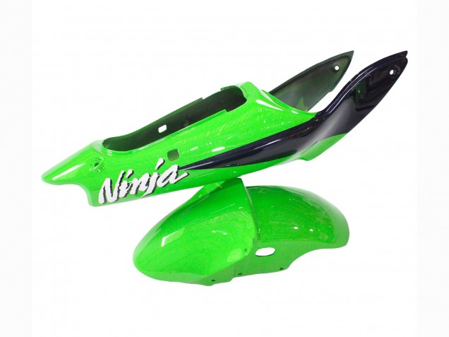 Purchase 1998-1999 Green White Dark Blue Silver Kawasaki ZX6R Motorcycle Fairings UK