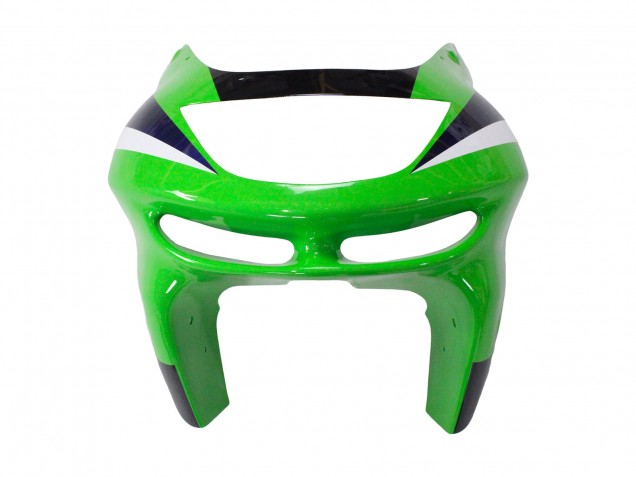 Purchase 1998-1999 Green White Dark Blue Silver Kawasaki ZX6R Motorcycle Fairings UK