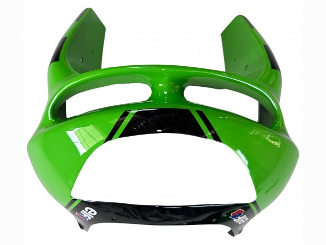 Purchase 1998-1999 Green Glossy Black Elf Bridgestone Kawasaki ZX6R Motorcycle Fairings UK