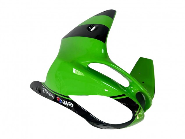 Purchase 1998-1999 Green Glossy Black Elf Bridgestone Kawasaki ZX6R Motorcycle Fairings UK