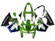 Purchase 1998-1999 Green White Blue Silver Glossy Black Kawasaki ZX6R Motorcycle Fairings UK