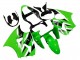 Purchase 2000-2002 Green White Black Kawasaki ZX6R Motorcycle Fairings UK
