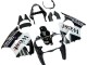 Purchase 2000-2002 Glossy Black White West Michelin Kawasaki ZX6R Motorcycle Fairings UK