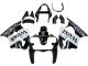 Purchase 2000-2002 Glossy Black White West Michelin Kawasaki ZX6R Motorcycle Fairings UK