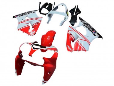 Purchase 2000-2002 White Red Black Kawasaki ZX6R Motorcycle Fairings UK