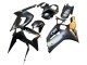 Purchase 2003-2004 Matte Black Gold 636 Kawasaki ZX6R Motorcycle Fairings UK