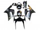 Purchase 2003-2004 Matte Black Gold 636 Kawasaki ZX6R Motorcycle Fairings UK