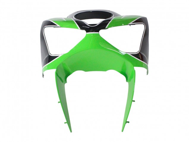 Purchase 2003-2004 Green White Black Kawasaki ZX6R Motorcycle Fairings UK
