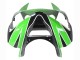 Purchase 2003-2004 Green White Black Kawasaki ZX6R Motorcycle Fairings UK