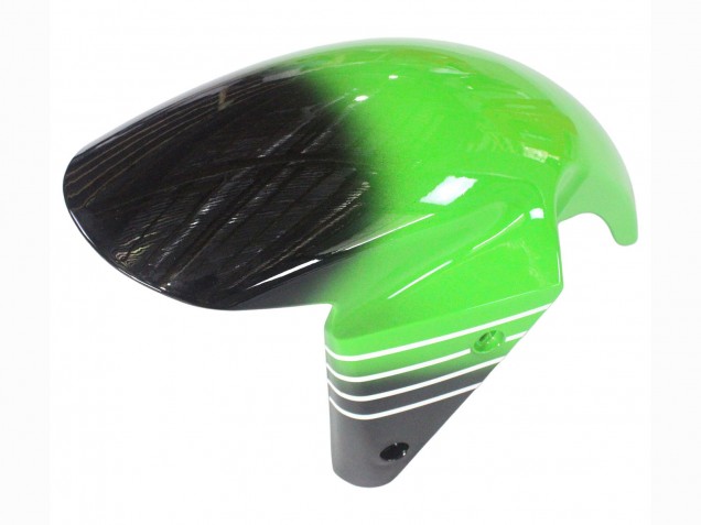 Purchase 2003-2004 Green White Black Kawasaki ZX6R Motorcycle Fairings UK
