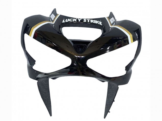 Purchase 2003-2004 Glossy Black White Motul Lucky Strike Kawasaki ZX6R Motorcycle Fairings UK