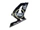 Purchase 2003-2004 Glossy Black White Motul Lucky Strike Kawasaki ZX6R Motorcycle Fairings UK